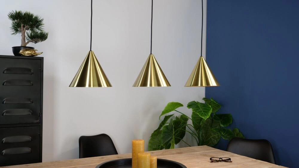 Eettafel hanglamp Narices goud Eglo 9002759995928
