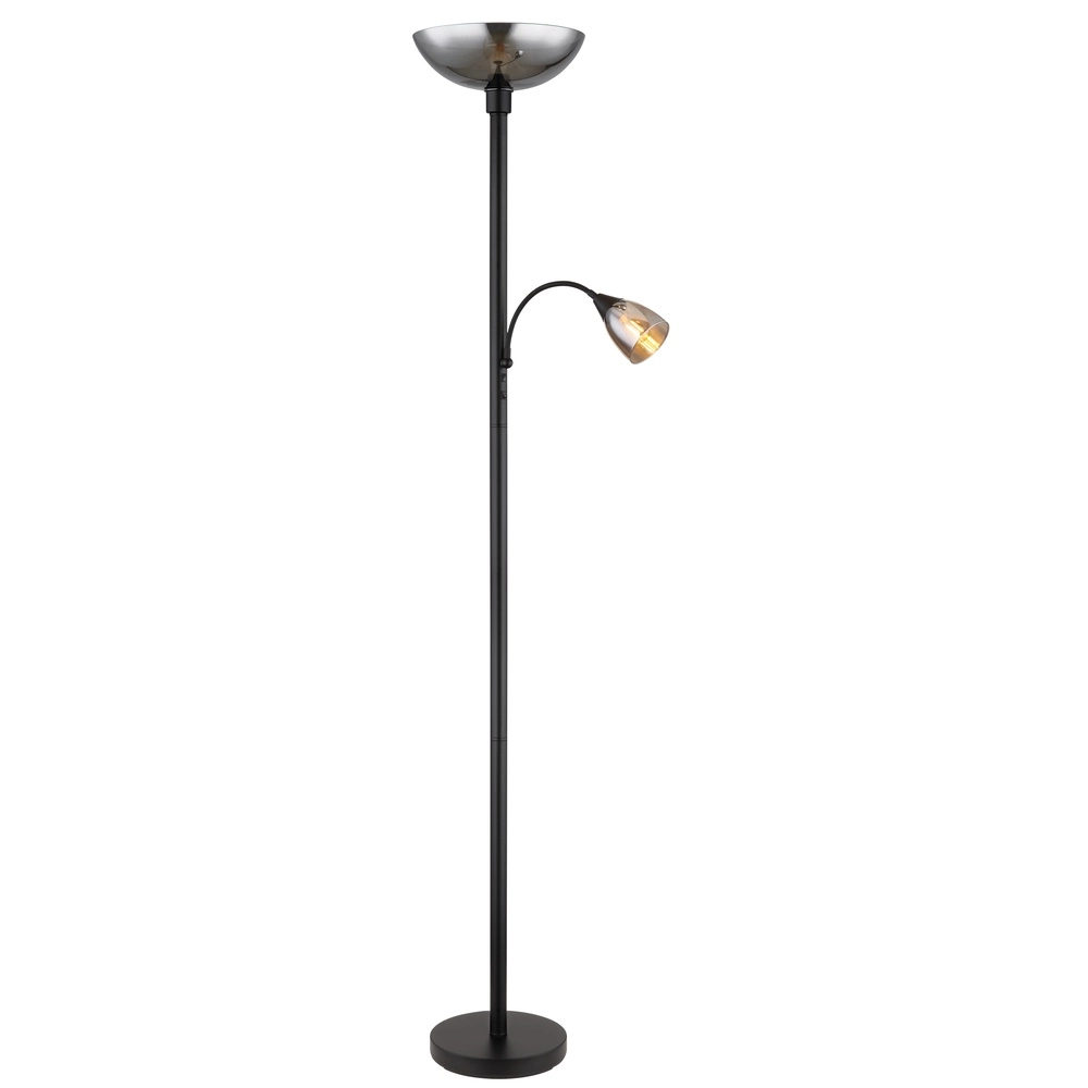 Vloerlamp Blade zwart Globo 9007371451951