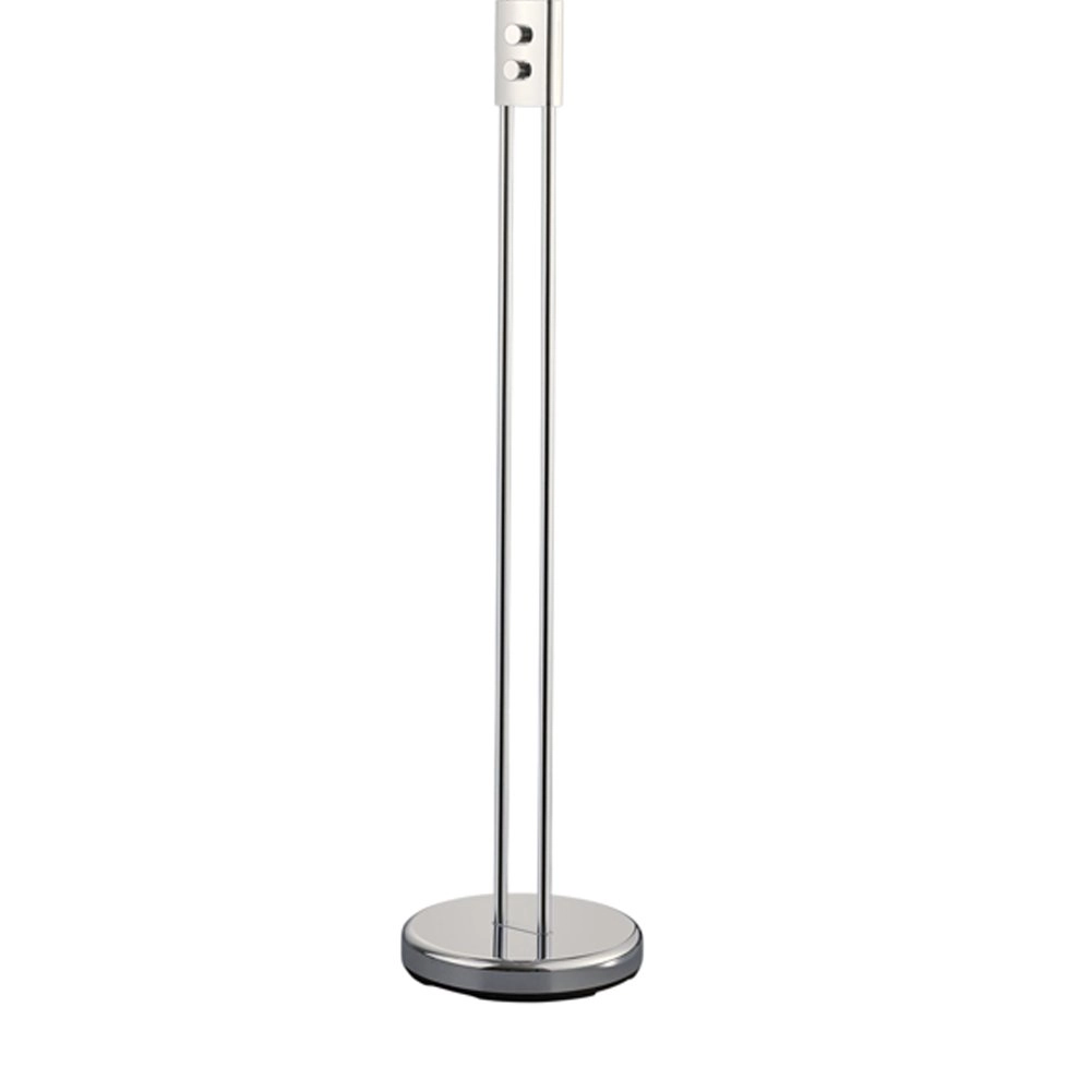 Vloerlamp Chris 2-lichts 180cm chroom Trio 4017807336795