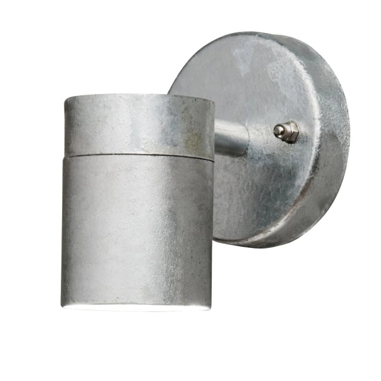 Wandspot Modena Downlight 9cm zinkgrijs Wandspot Modena Downlight 9cm zinkgrijs
