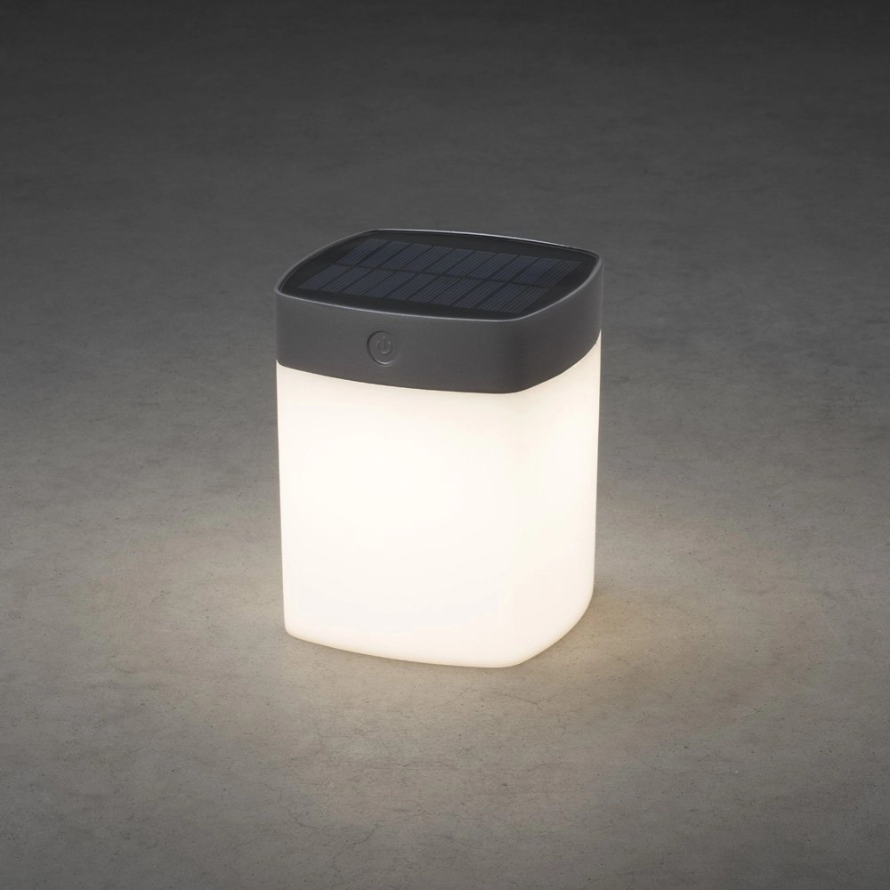 Solar tafellamp Asissi 14,5cm antraciet KonstSmide 7318308063027