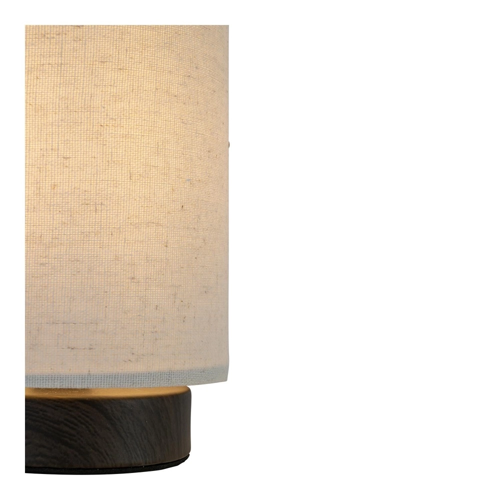 Schemerlamp Albane donker hout Ø 12cm Lucide 5411212061652