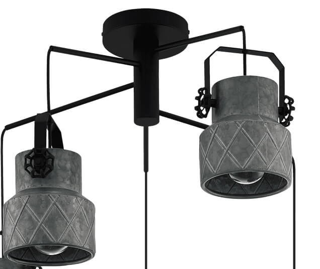 Hanglamp Hilcott zwart Stars of Light 9002759398569