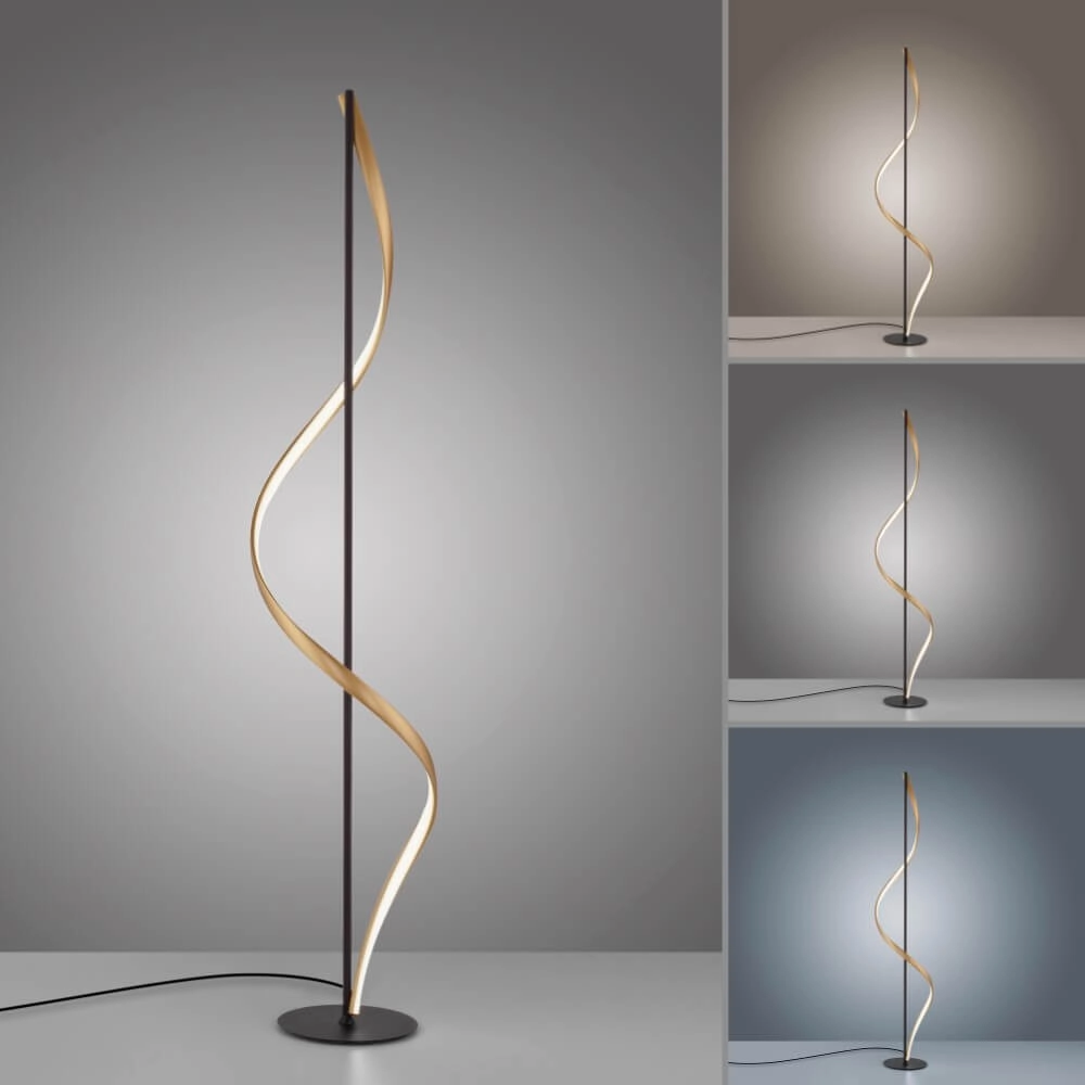 Design vloerlamp Q-Swing antraciet Paul Neuhaus 4012248373781