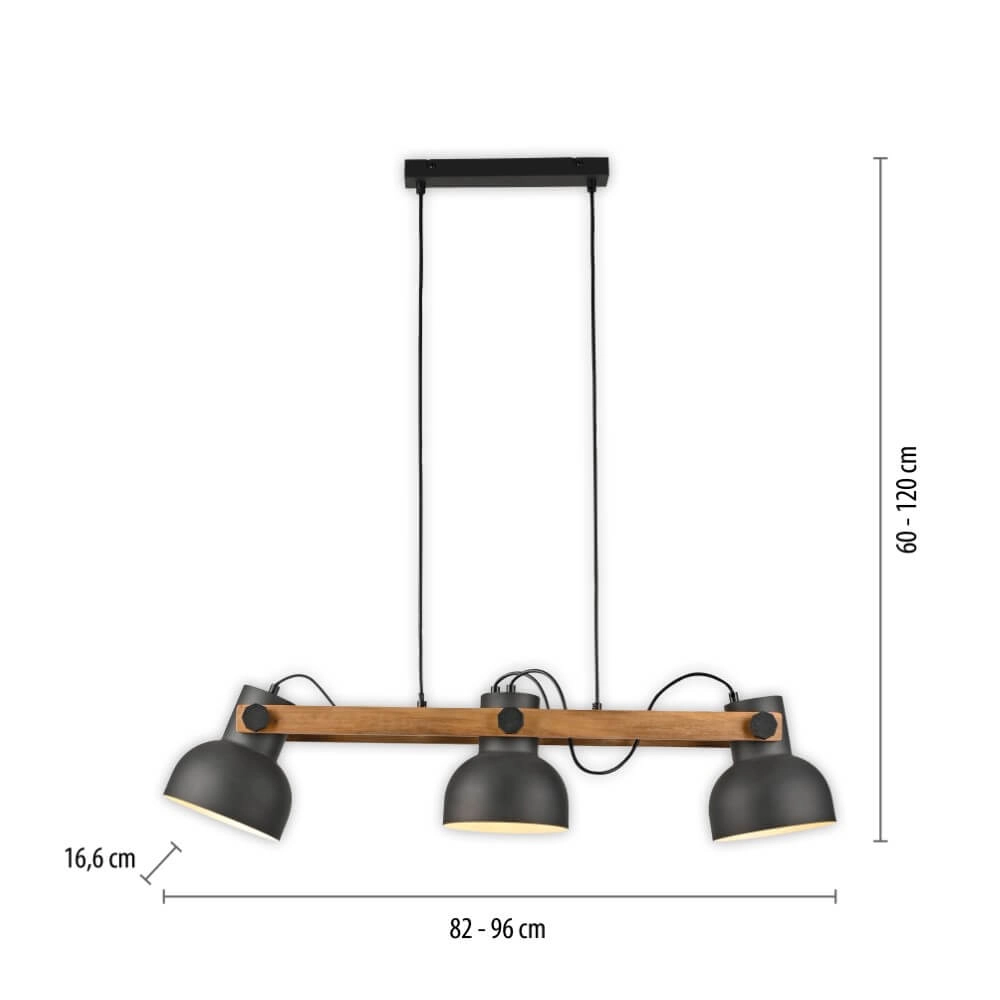 Hanglamp Cup 2.0 3-lichts Just Light 4043689000677