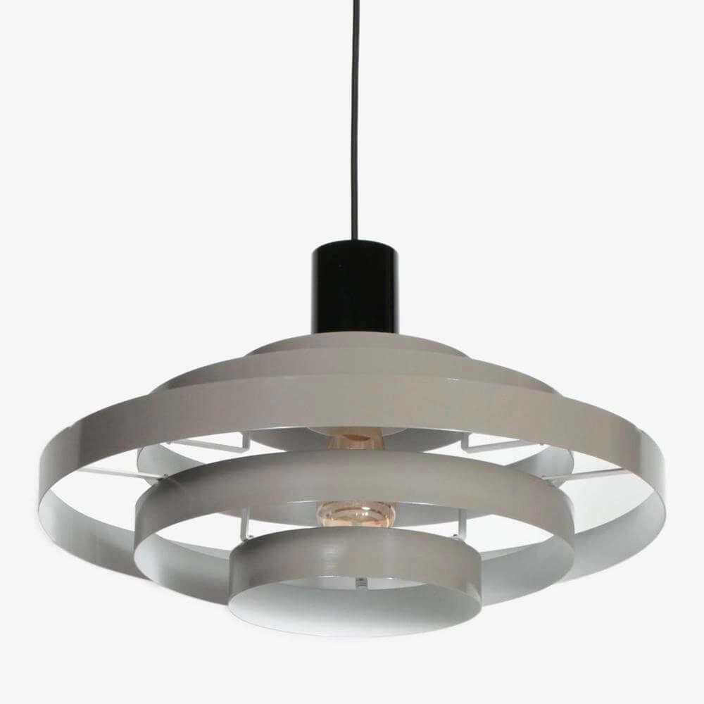 Design hanglamp Halo Cirque grijs Ø 50cm Steinhauer 8712746178319