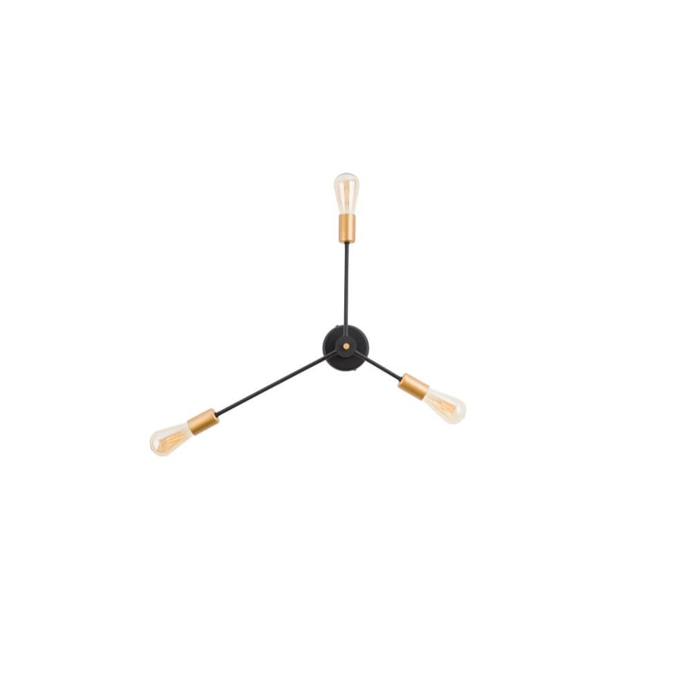 3-lichts plafondlamp Mill