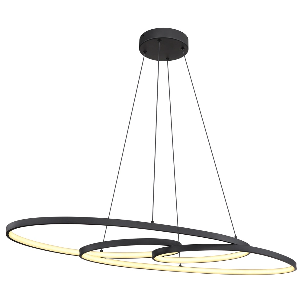 Design hanglamp Spira zwart Globo 9007371450251