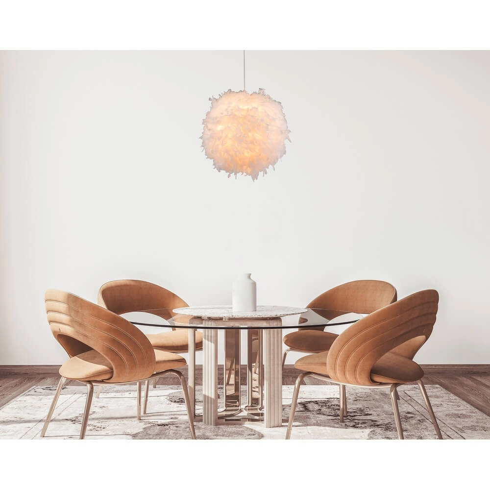 Witte hanglamp Katunga Ø 60cm Globo 9007371341450