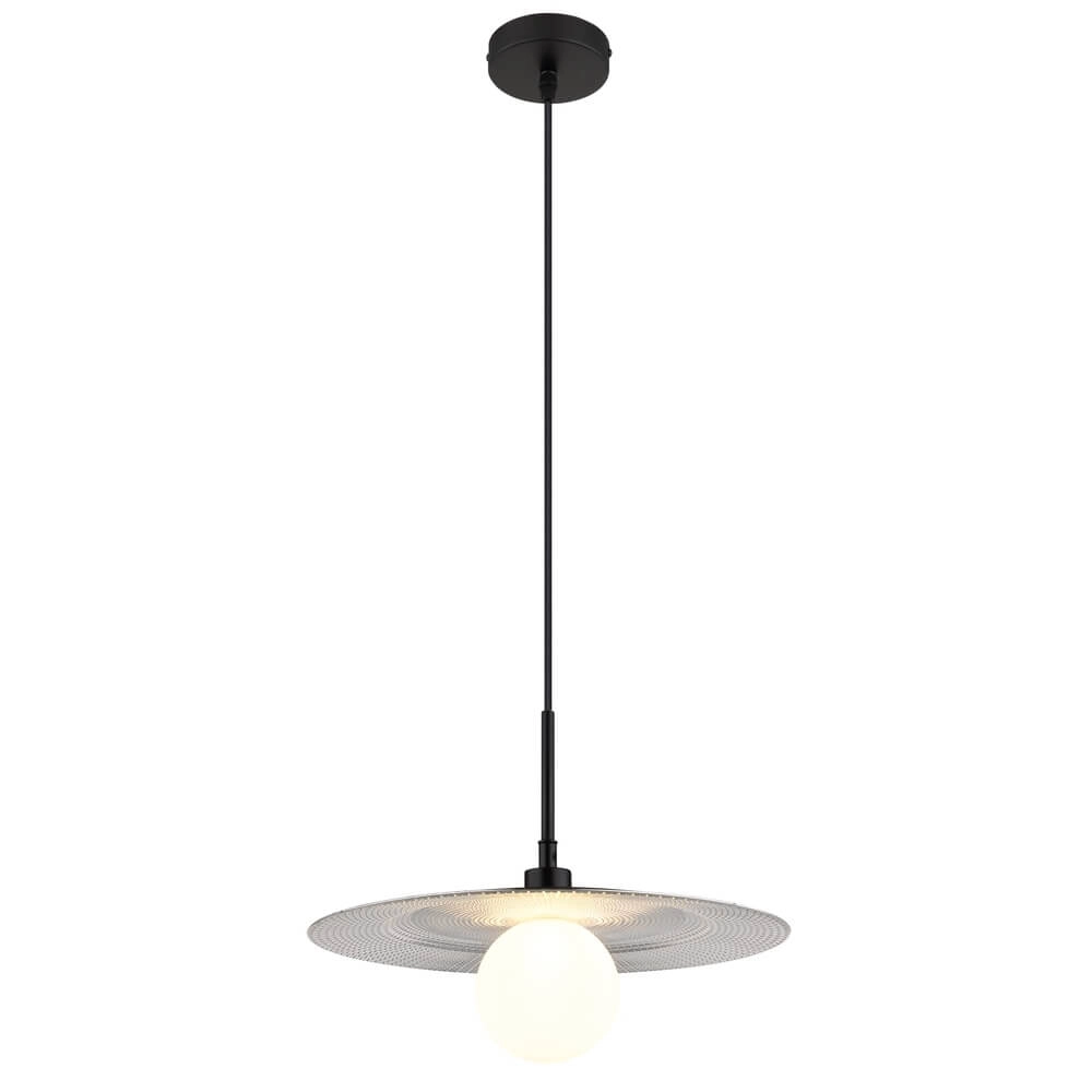Zwarte hanglamp Riga Ø 33cm