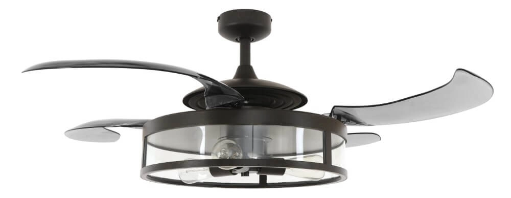 Zwarte plafondventilator Fanway Classic Ø 122cm