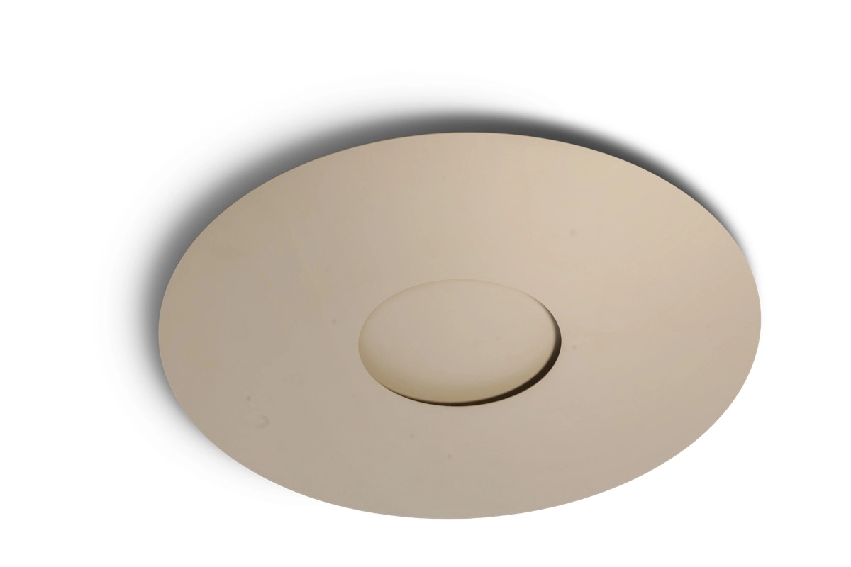 Strakke plafonnière Rachel Ø 40cm - zand ETH 8720195312123