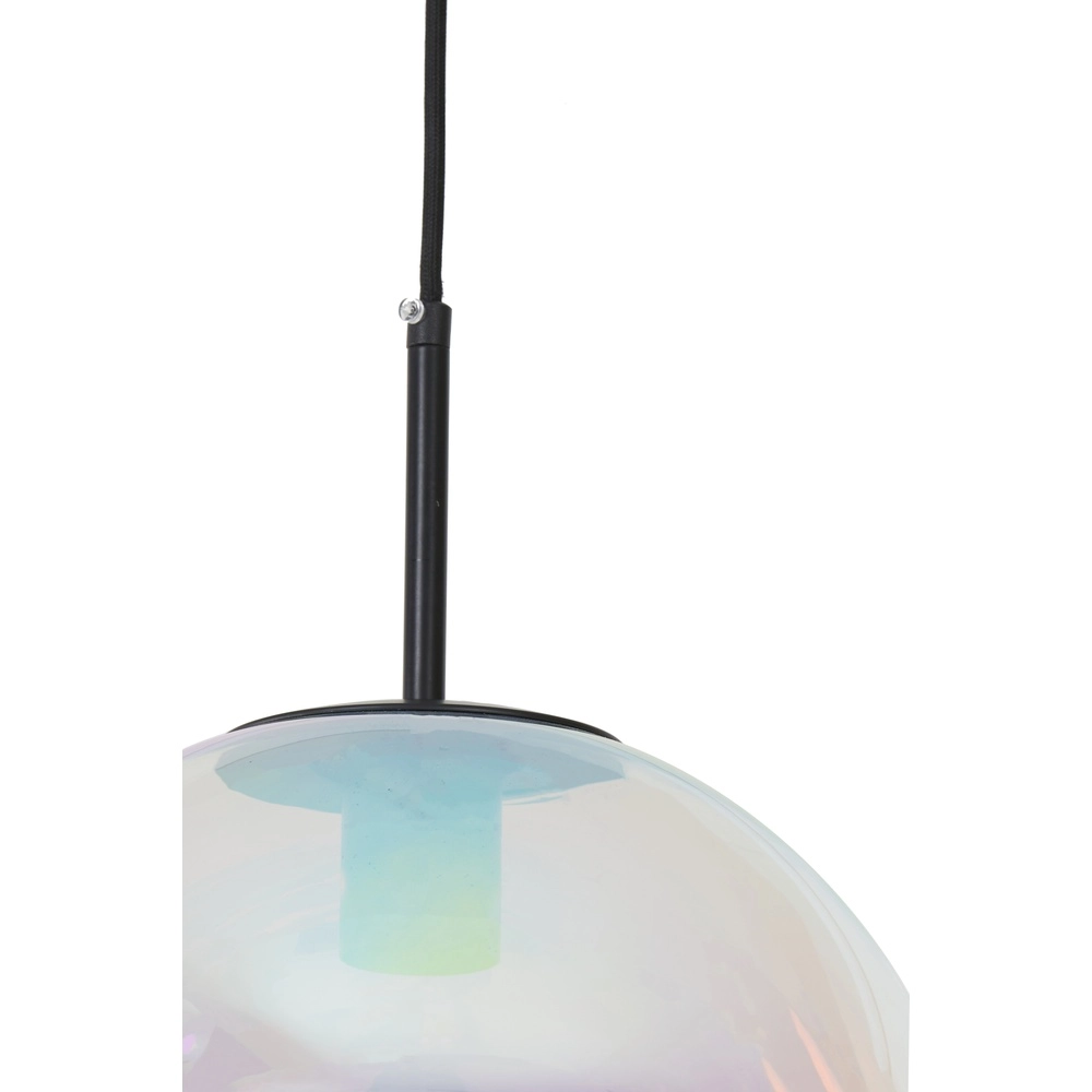 Ø 30cm hanglamp Medina regenboog glas Light & Living 8717807665791