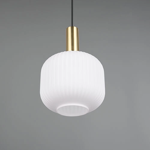 Pendel Diva Ø 20cm - wit glas Trio 4017807614497