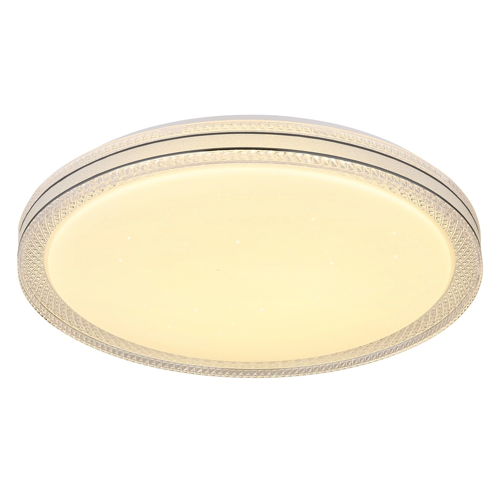 Plafonniere Veleno wit Ø 49,5cm