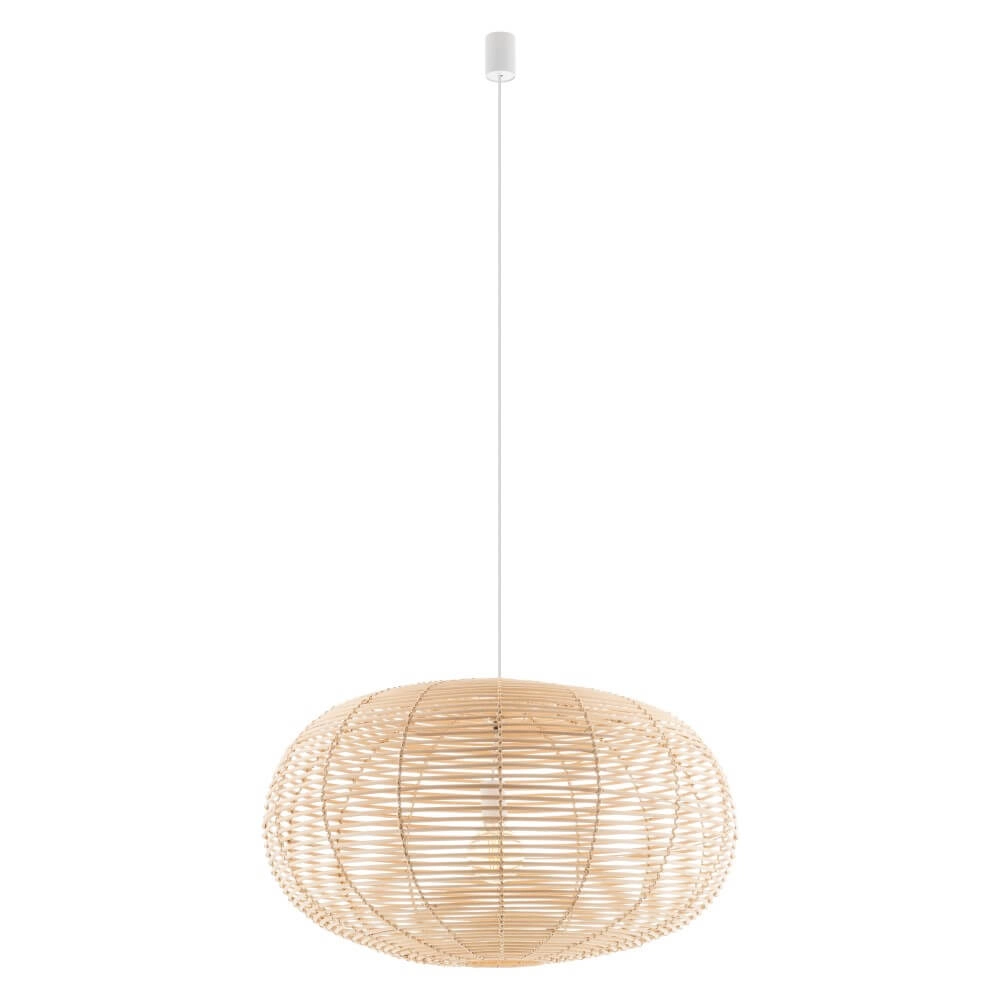 Natuurlijke hanglamp Rattan L Ø 70cm