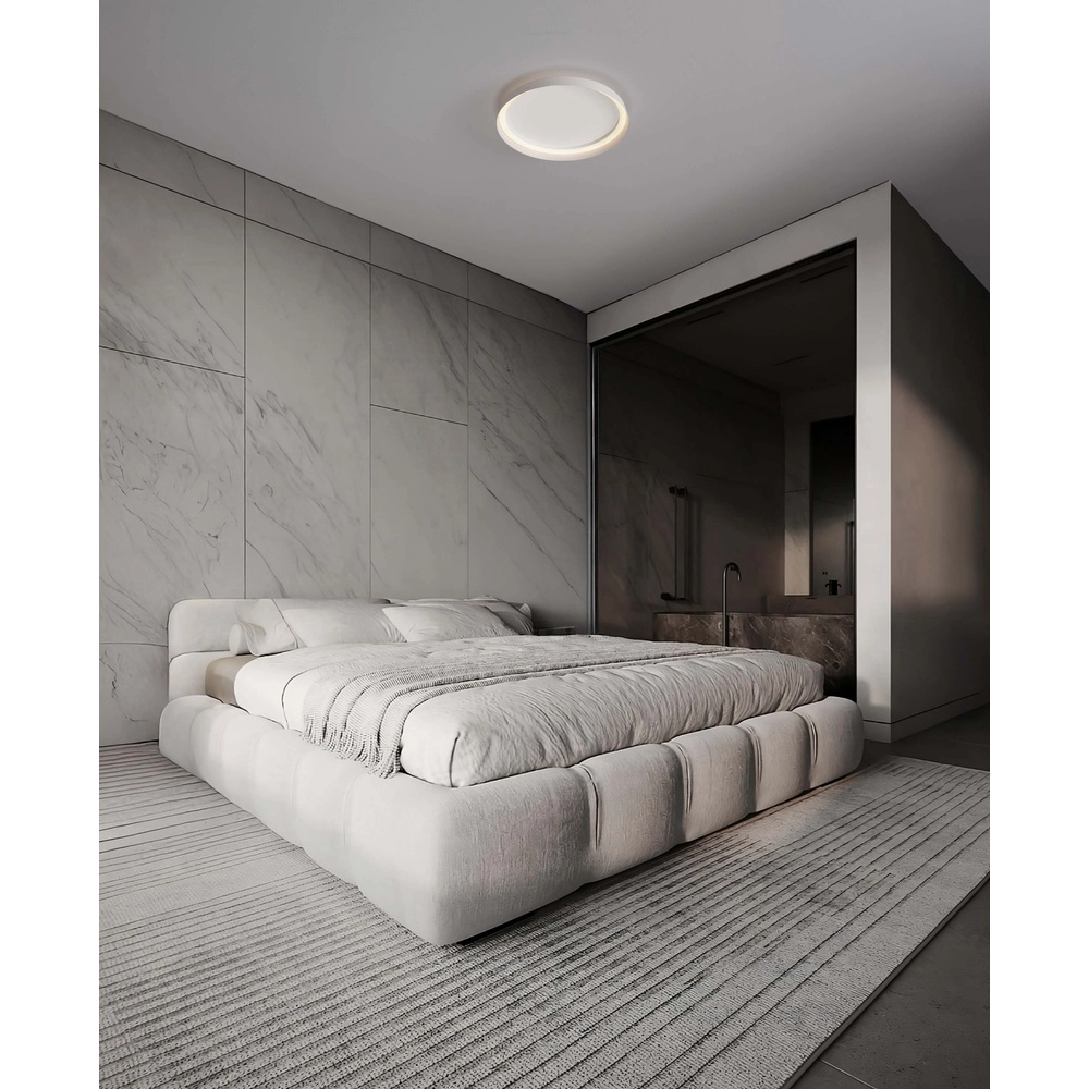 Design plafonniere Ormi Ø 45cm wit Lyora 5212017463081