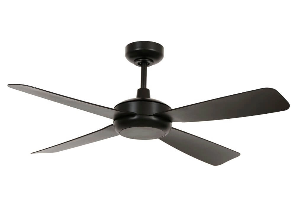 Plafondventilator met licht Slipstream Ø 107cm zwart Plafondventilator met licht Slipstream Ø 107cm zwart