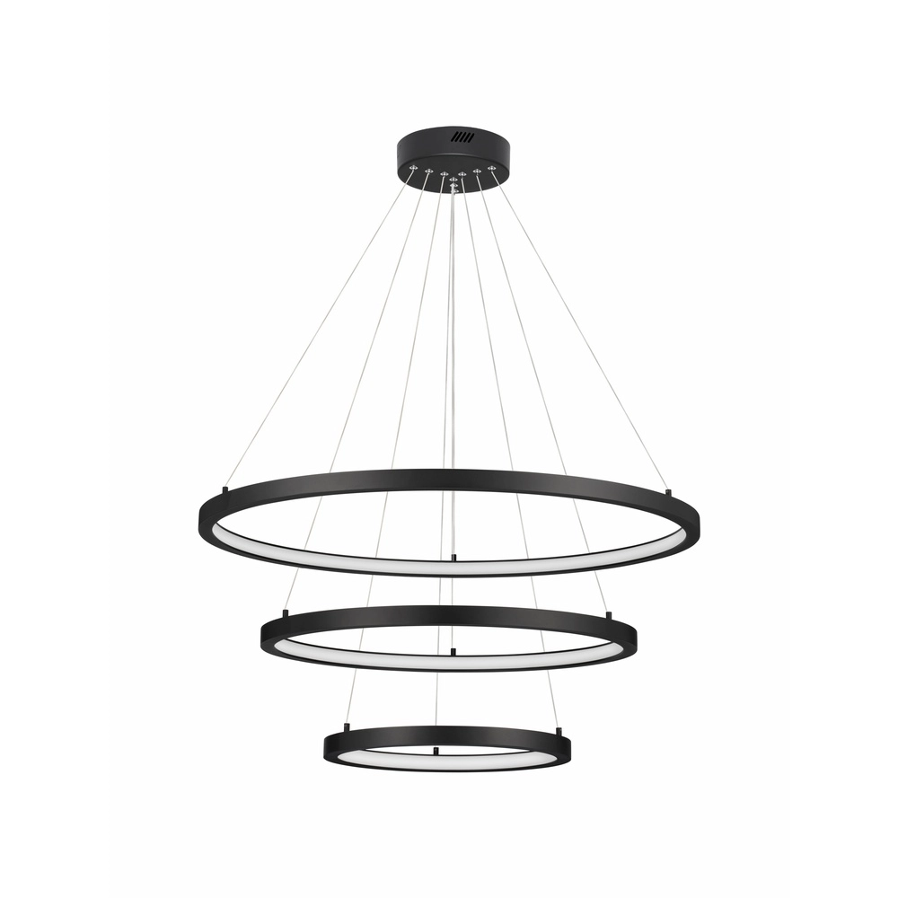 Zwarte hanglamp Empatia design triple Lyora 5212017442710