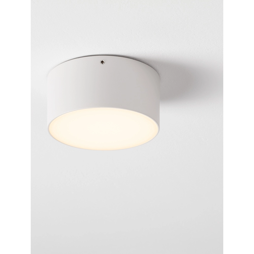 Ronde plafondlamp Judi Ø 12cm wit Lyora 5212017453808