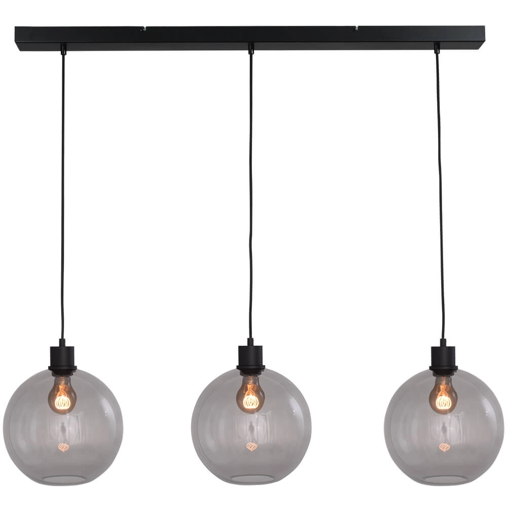 Hanglamp Lazise 3x Ø 25cm zwart Hanglamp Lazise 3x Ø 25cm zwart