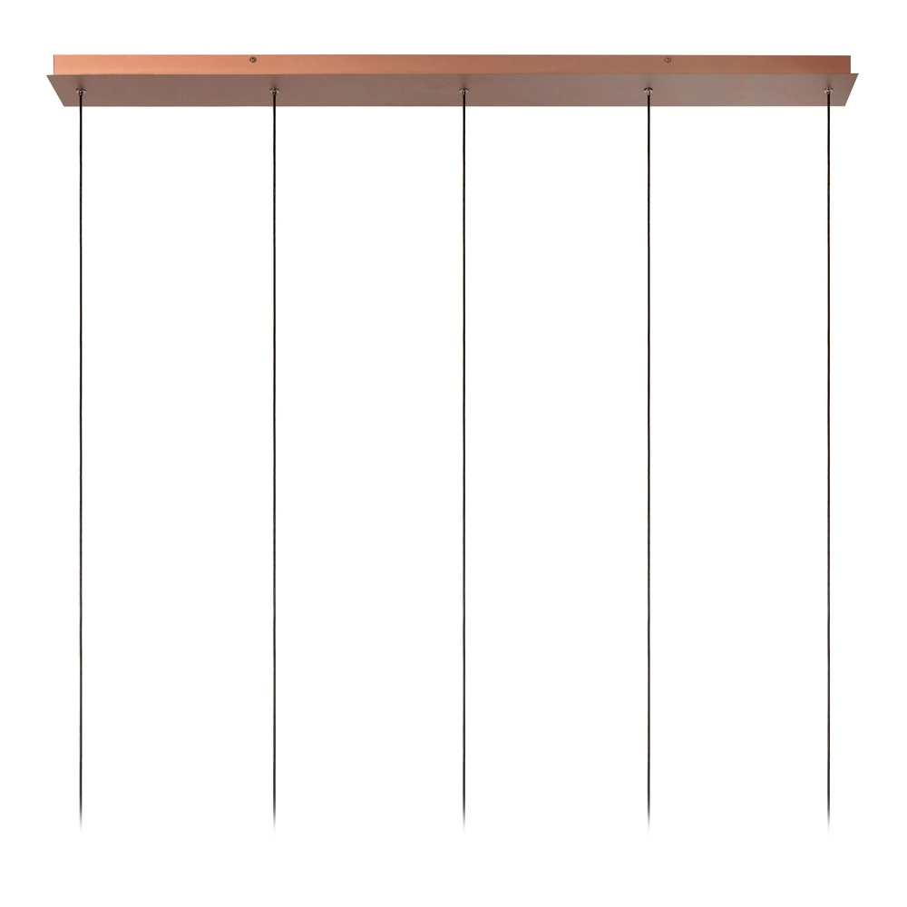 Design hanglamp Jasmine koper 5-lichts Premium by Lucide 5411212741301