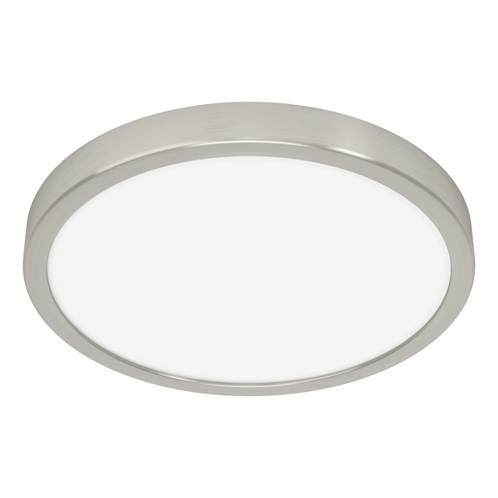 Plafonnière IP44 Fueva 6-Z rond - rvs - Ø 27,8cm