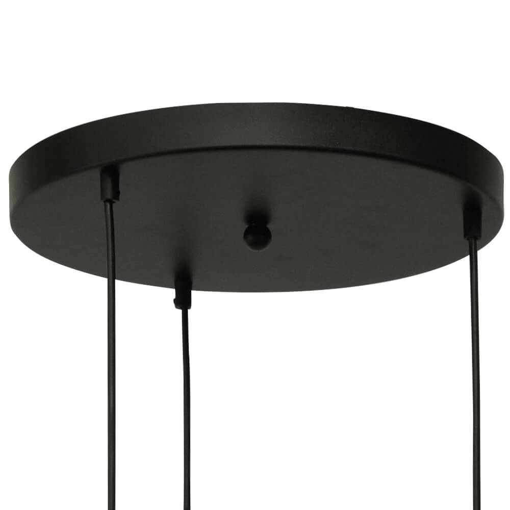Vide hanglamp Arena met witte kappen Masterlight 8718121304151