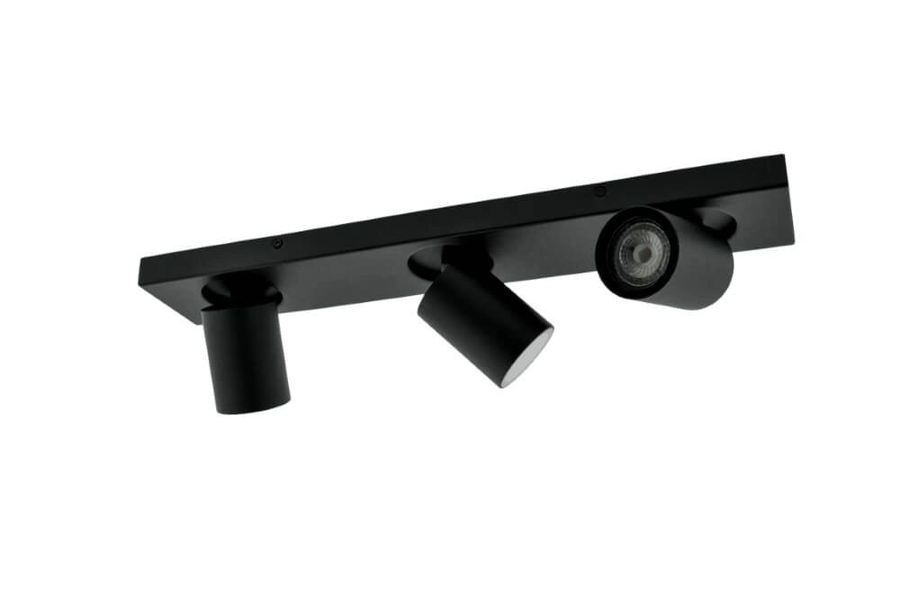 Badkamer opbouwspot Seller - IP44 zwart Lyora 5053423187747