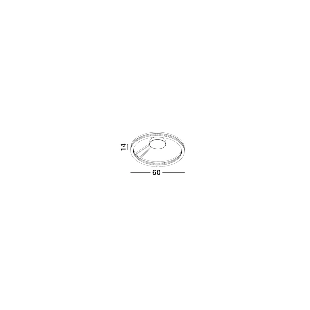 Zwarte plafondlamp Lonela design Lyora 5212017467102
