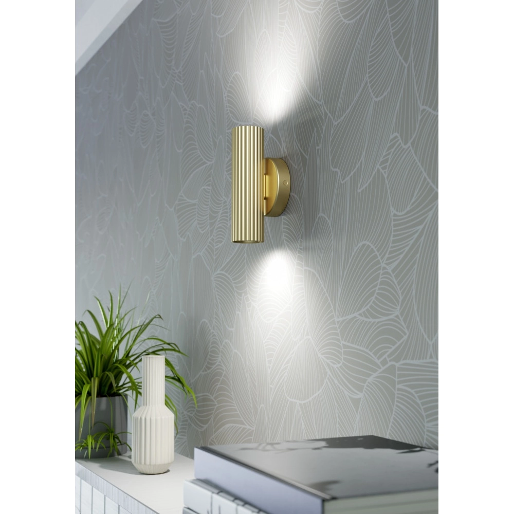Opbouwspot Portillo up & down goud Eglo 9008606360550