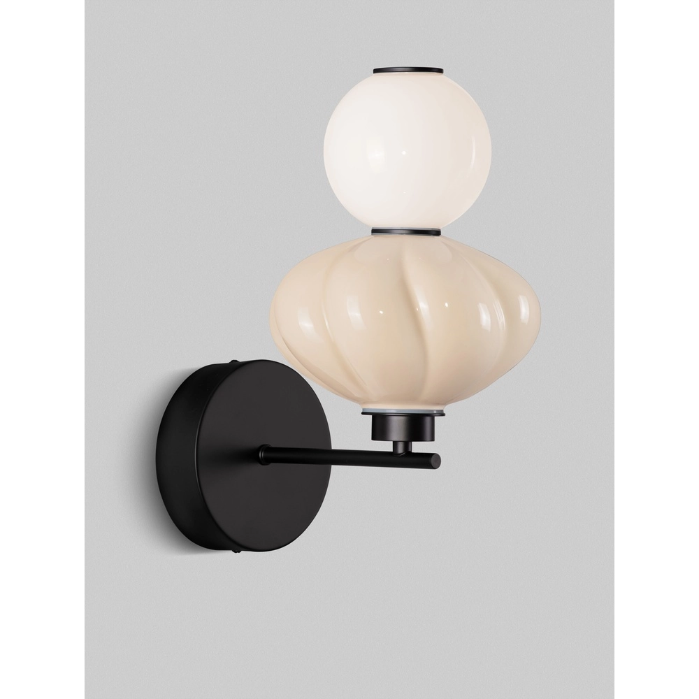 Wandlamp Oneta wit - beige Lyora 5212017473981