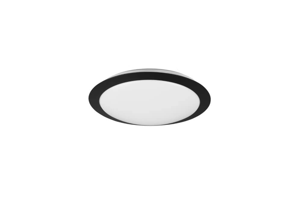 Plafonnière Umberto 29cm zwart Plafonnière Umberto 29cm zwart