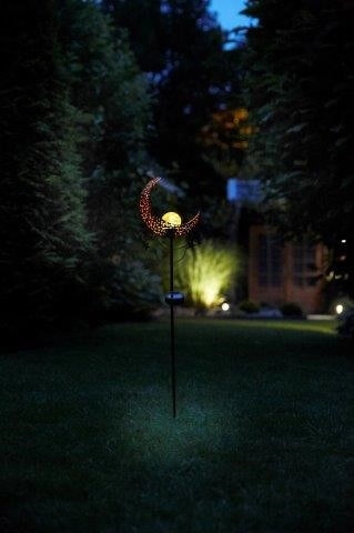 Leuk set van 2 Mandala Moon oranje Luxform 8719099252321