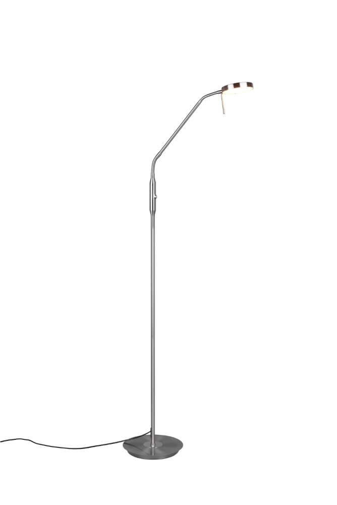 Vloerlamp Monza 145cm RVS Vloerlamp Monza 145cm RVS
