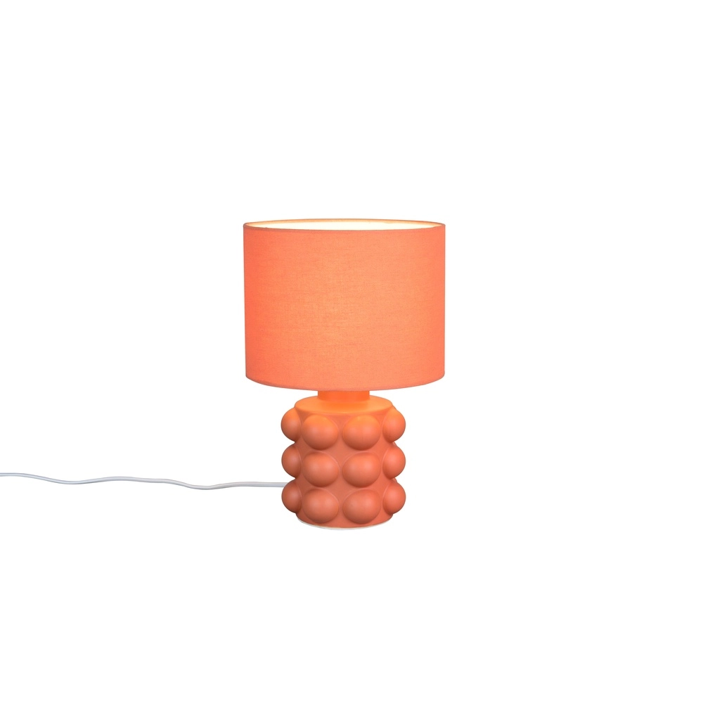 Tafellamp Kate oranje Ø 20cm Trio 4017807662559