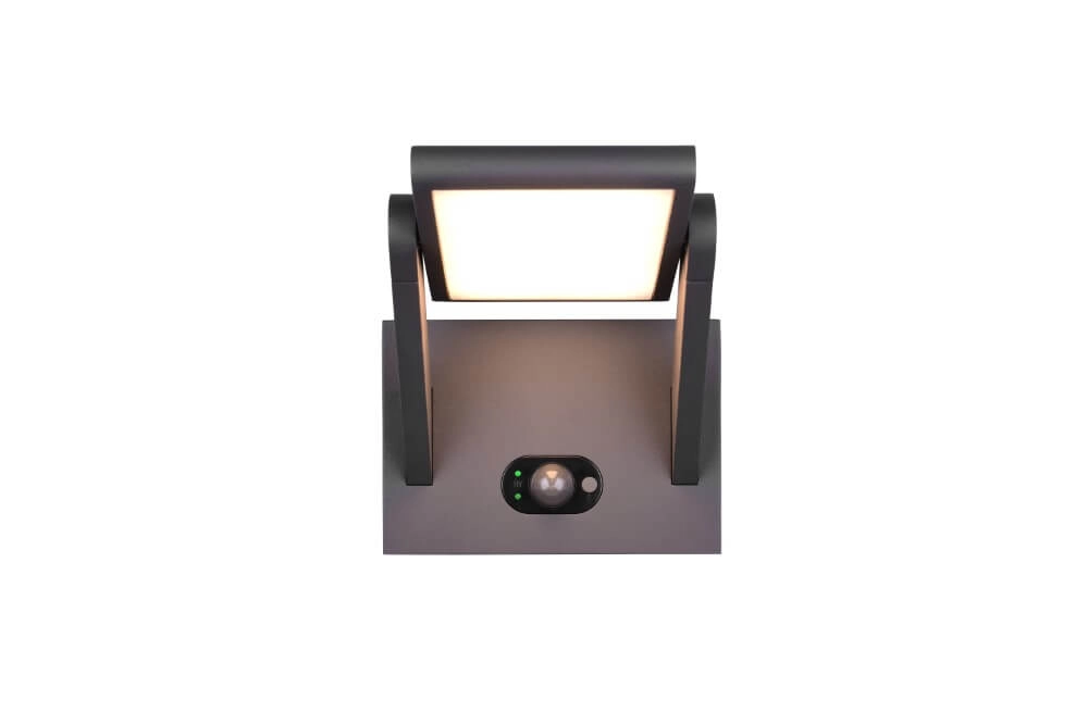 Hybride solar wandlamp Malawi met sensor Trio 4017807622508