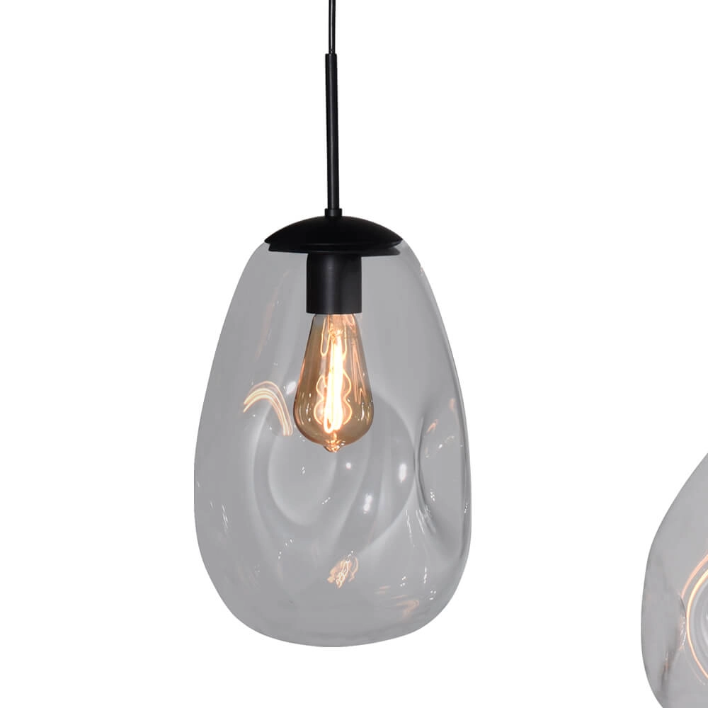 Hanglamp Lava 4x helder glas Masterlight 8718121286136