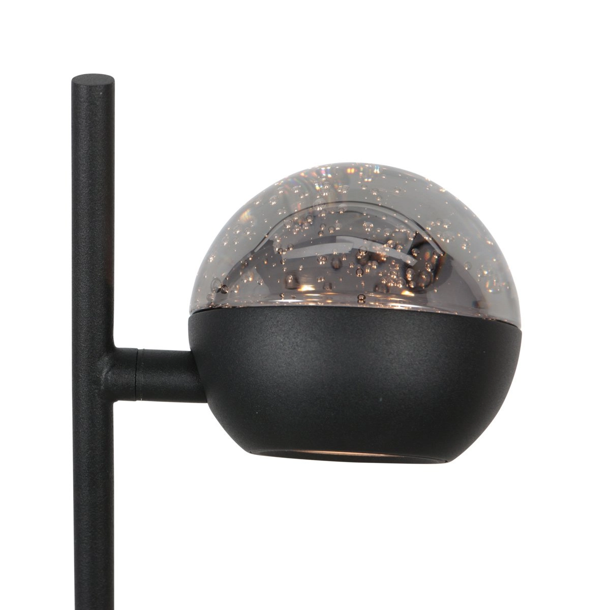 Led bureaulamp Belluno zwart met glas - dimbaar Steinhauer 8712746183962