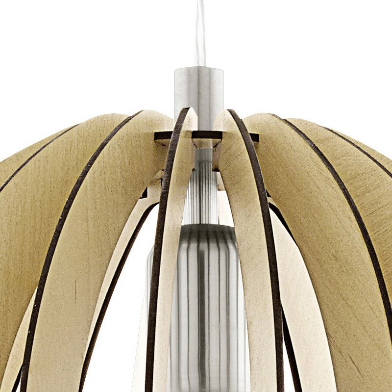 Hanglamp Cossano 30cm Maple hout Eglo 9002759947644
