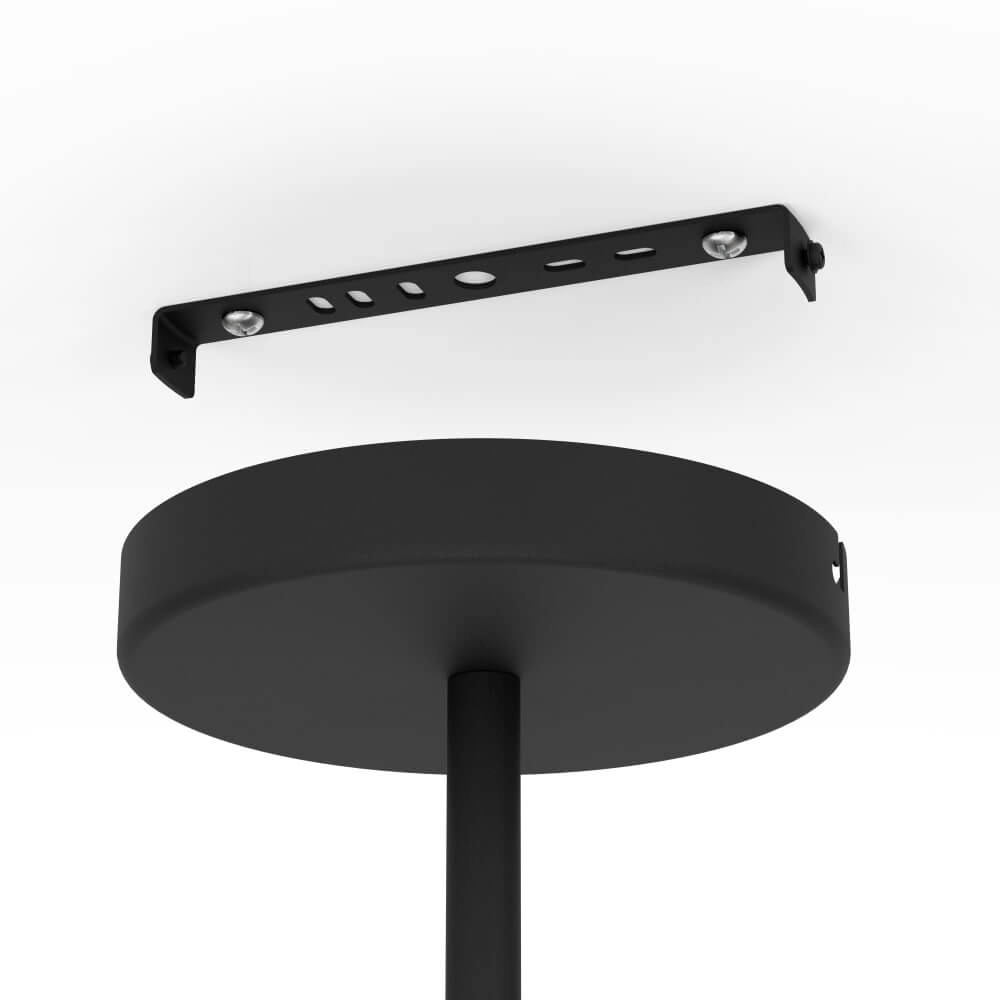 Zwart met gouden plafondlamp Altamira 4-lichts Stars of Light 9002759399849