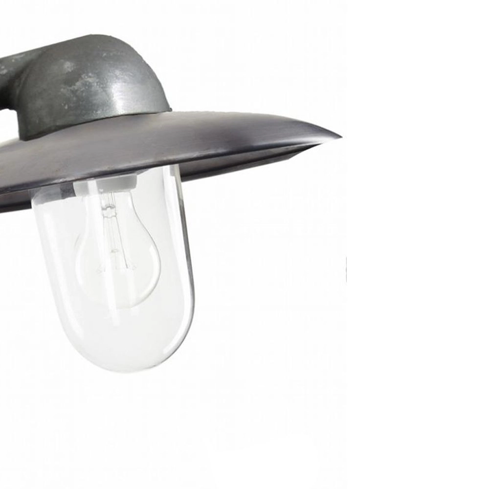 Industrie stallamp Fabrique antraciet met oudkoper KS Verlichting 8714732118804