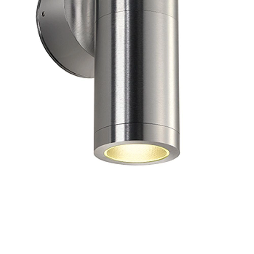 Aluminium grijze Astina Out ESL up en down wandlamp SLV 4024163111997