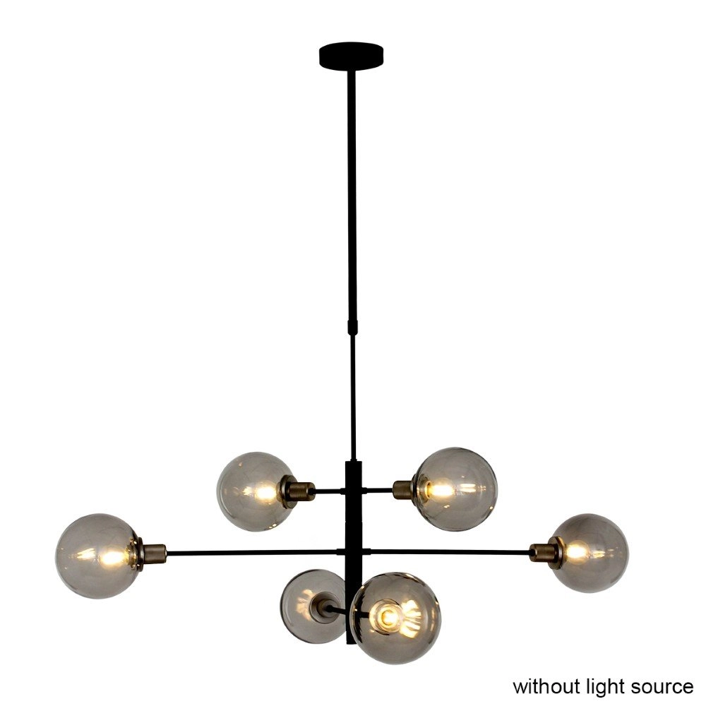 6-lichts hanglamp Constellation Steinhauer 8712746133004