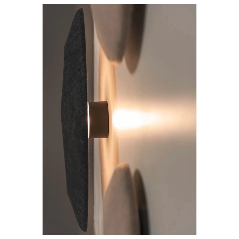 Vilt kap Mana Ø 40cm - beige SLV 4024163248105