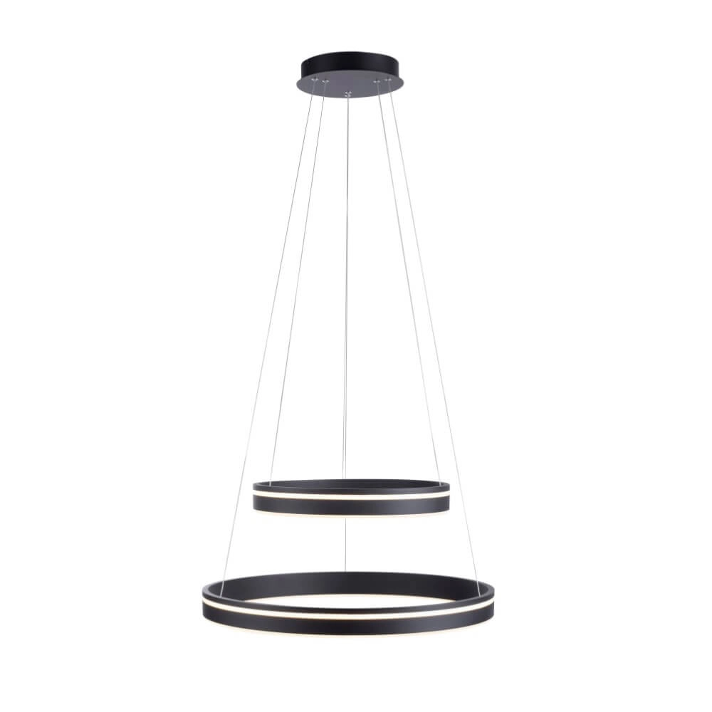 Hanglamp Q-Vito Ø 59cm antraciet Paul Neuhaus 4012248367445