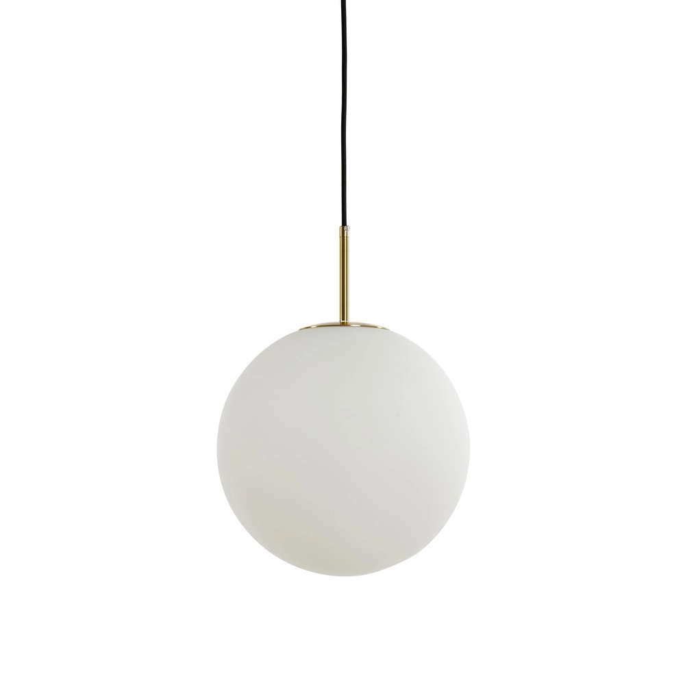 Opaal glazen hanglamp Medina Ø 30cm