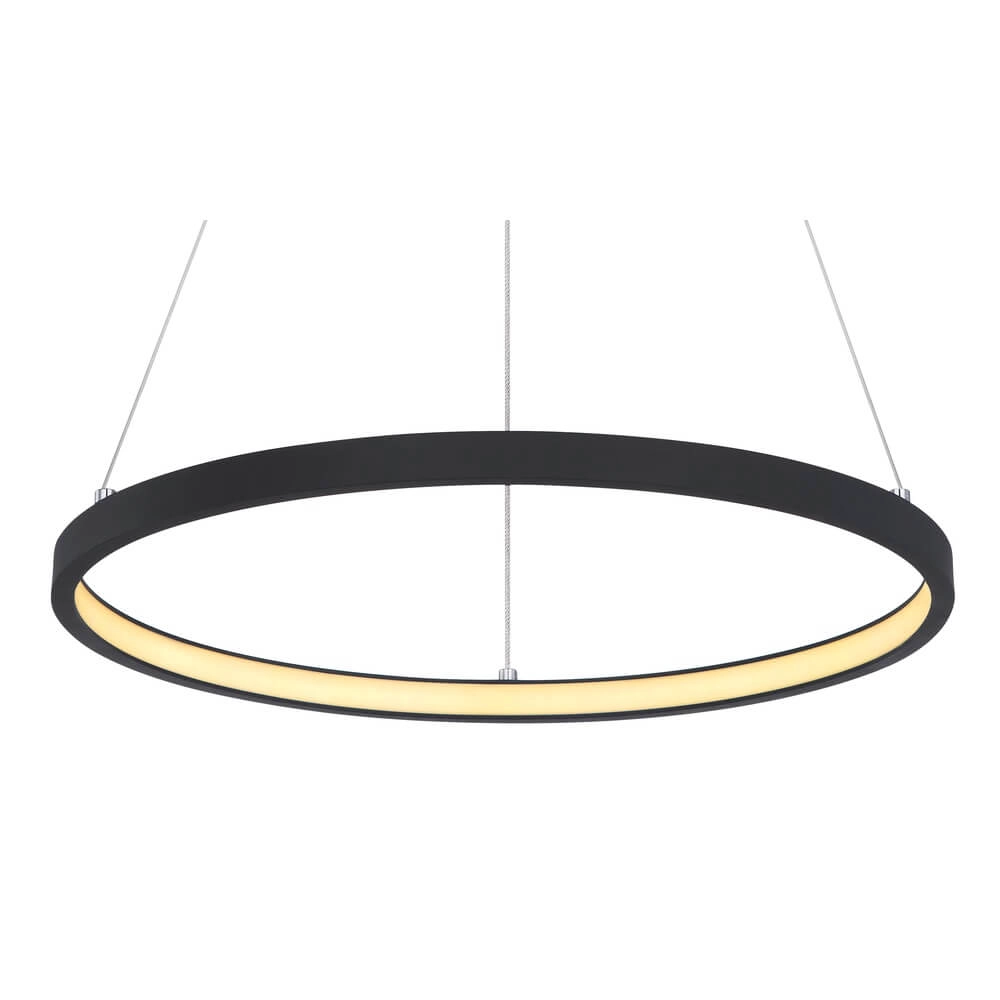 Strakke hanglamp Ralph rond Ø 38,2cm Globo 9007371404971