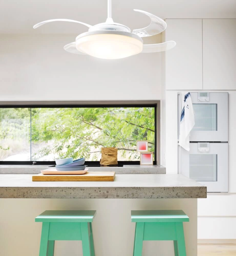 Witte plafondventilator Fanway Evo 2 Ø 122cm Beacon 9333509085829