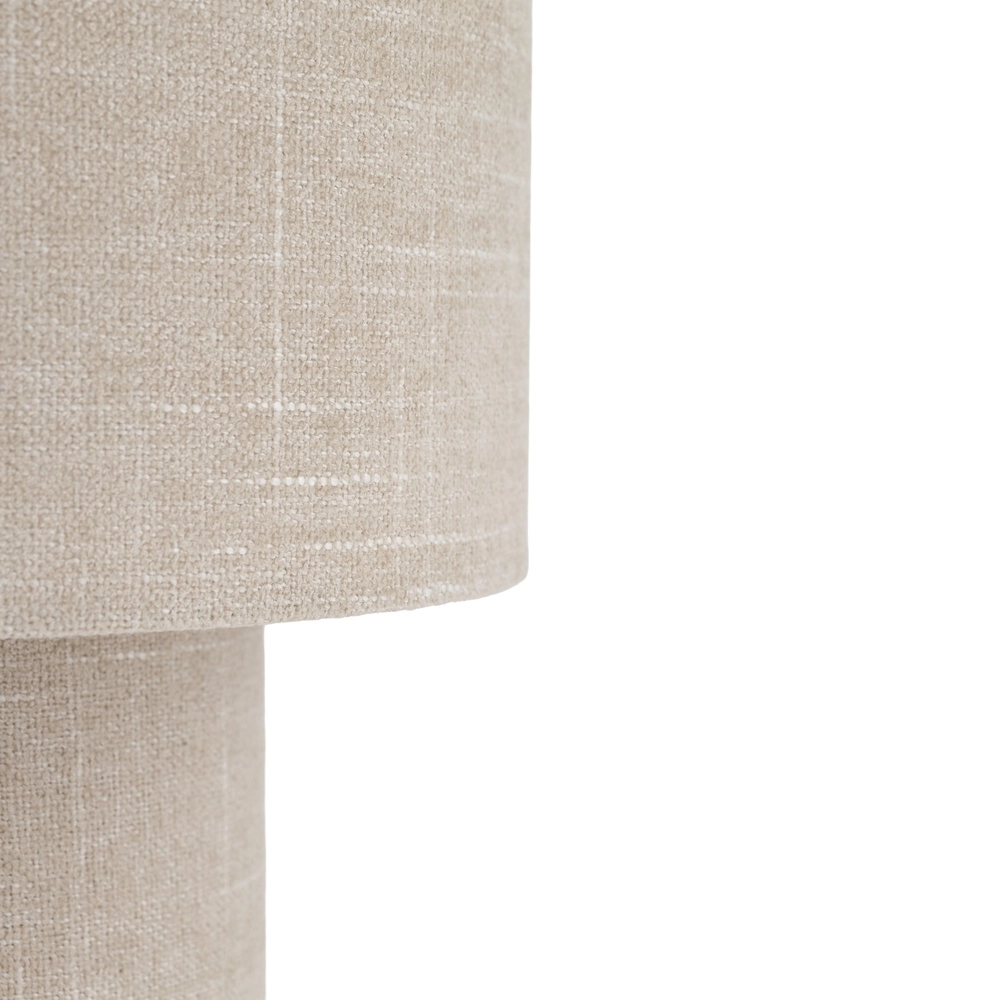 Tafellamp Santana Ø 27cm crème Lyora 5903139122047